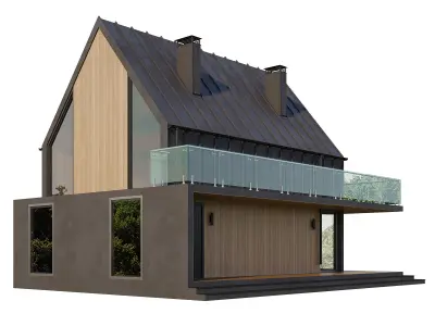 Barnhouse 3 3D model