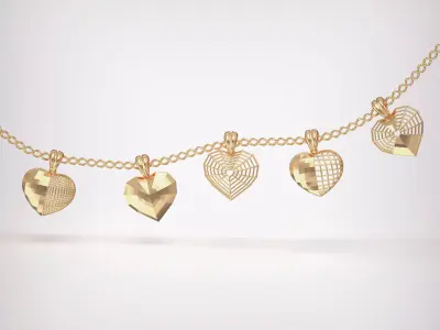 Disco Heart 3D print model