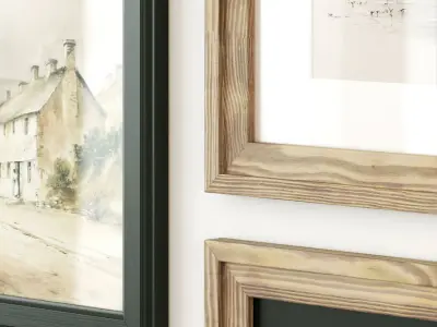 Gallery Wall 140 3D model