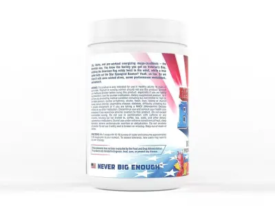 Protein Powders 3D model purchase
