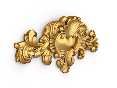 carved classic decorative ornament cnc 3d printing stl 22 3D print model