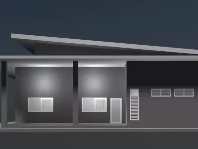 Store and office 24u10 3D model