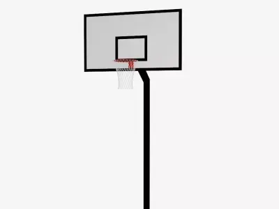 Basketball basket 3D model