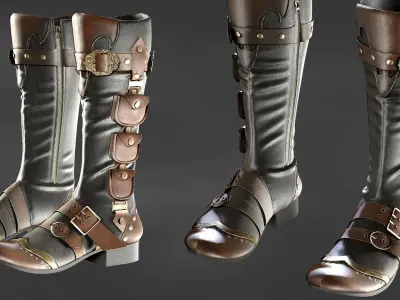 Shoes 3D model buy
