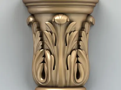Column Capital 002 3D model