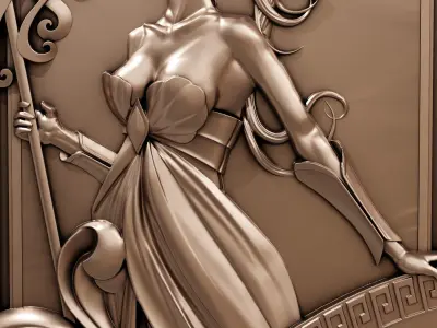 Athena  3D print model