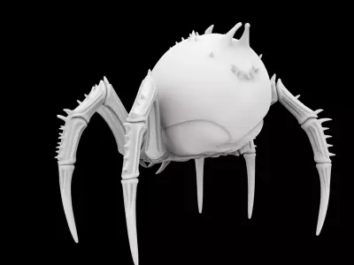 Giant Spider Statue 3D Print Model 3D print model