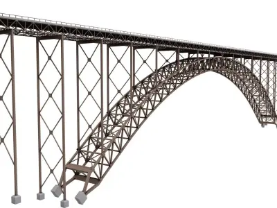New River Gorge Bridge 3D model