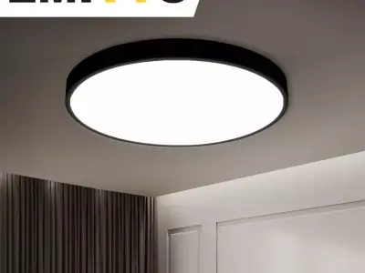 Panel light With celling And Water  Free 3D model