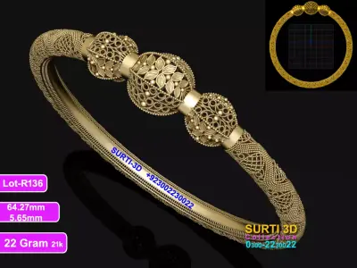 Bracelet - Ready to Print-3D 3D print model