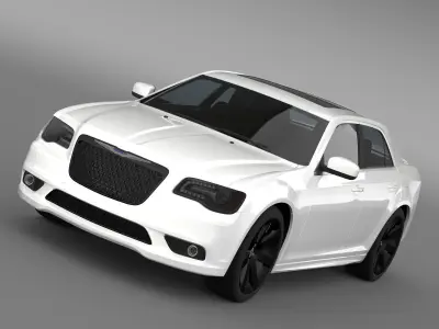 Chrysler 300 SRT8 2012 3D model