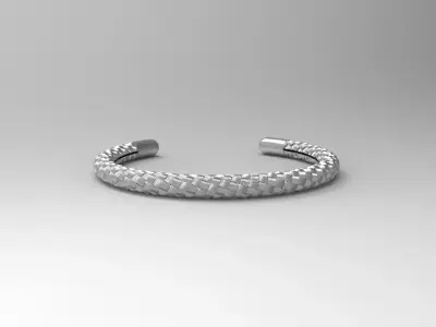 Gold Gents kada  Free 3D print model