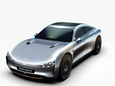 MERCEDES VISION EQXX 2025 3D model