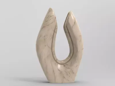 Konko Vase Low-poly 3D model