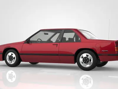 Buick LeSabre T-Type 1988 3D model