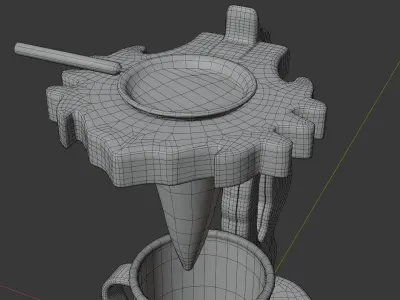 Old coffeemaker 3D model