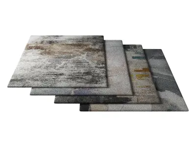 Rug Set  40 3D model