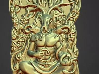 Pan Statue nordic inspired  3D print model