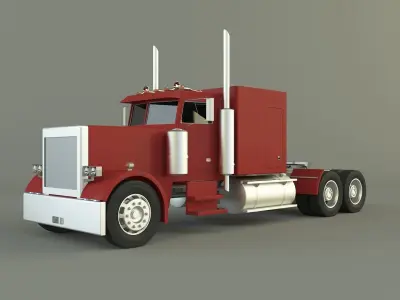 Truck vehicle 57 model 3D model