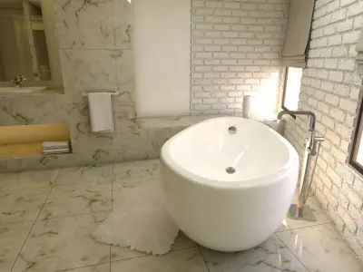 Bathroom 46 3D model