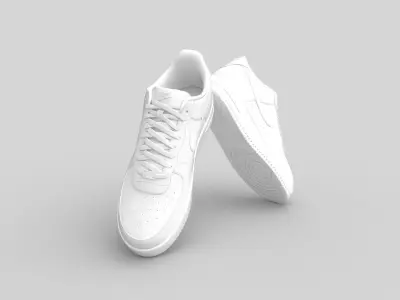 NIKE air force white 3D model