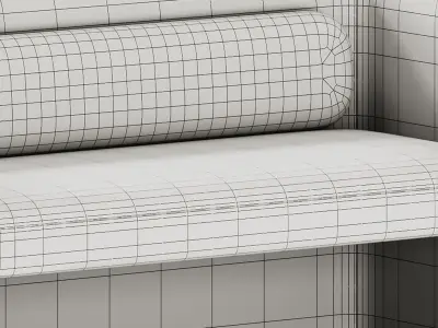 KUMO DB Sofa by IBEBI 3D model