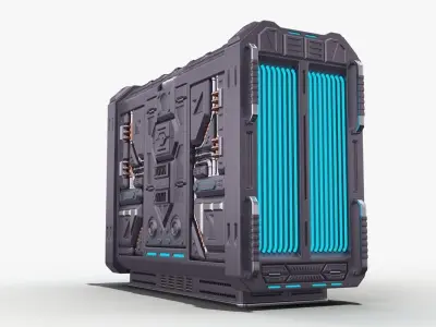 Sci Fi Generator 3D model