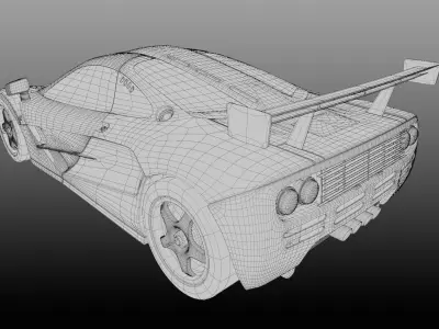 McLaren F1 LM 3D model