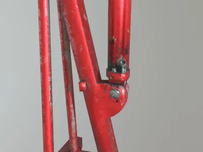 Hydraulic Engine Hoist 3D model