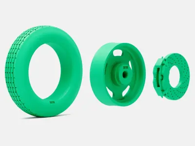 15x4 American Rebel Starburst Goodyear Front Runner 26  3D print model