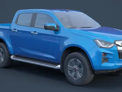 Isuzu D-MAX 2020 3D model
