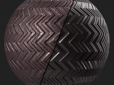Metal Materials 43- Metal panels By Paint By Sbsar Texture