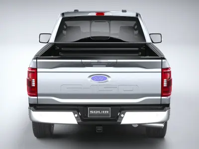 F-150 XLT Regular Cab 2022 3D model