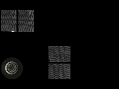 PSX Style Low-poly Truck  3D model