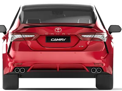 Toyota Camry XSE 2021 3D model
