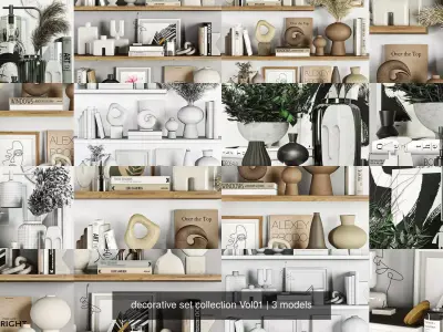 decorative set collection Vol01