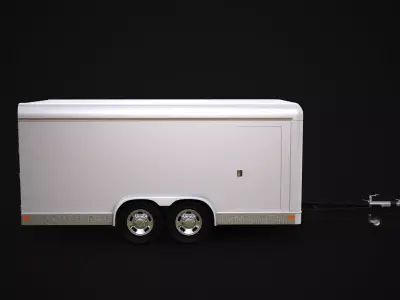 Cargo Trailer 3D model