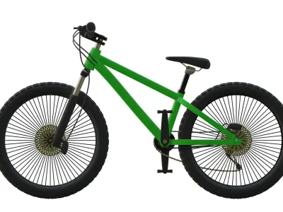 Dirt jump bicycle 3D model