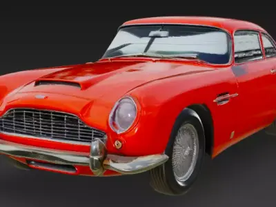 Aston Martin DB5 3D Printable Model 3D print model