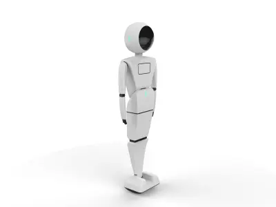 Humanoid Robot Concept 3D print model