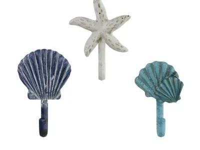 Faringdon Decorative Wall Hook 3D model