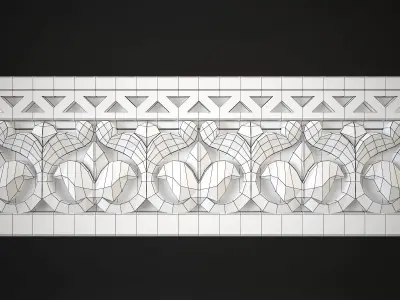 Moulding decorative molding 3D model