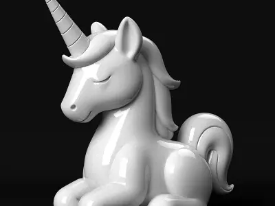 Unicorn 3D print model
