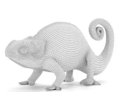 Alebrije Chameleon  3D model
