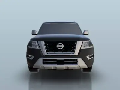 Nissan Armada Platinum 2022 3D print model