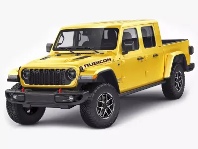 Jeep Gladiator 2024 3D model