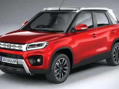 Suzuki Brezza 2021 3D model