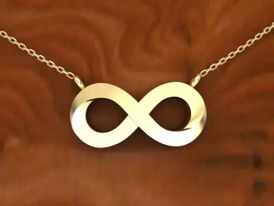 Pendant P10 The luxury female pendant 3D print model