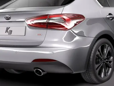 Kia Cerato K3 Forte 2014 3D model