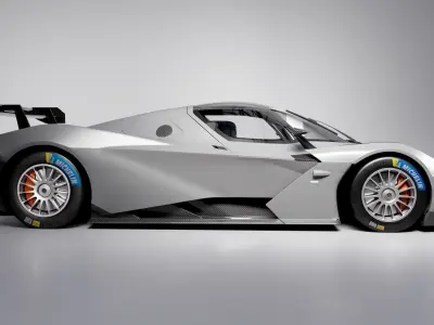 KTM X-BOW GT2 KIT Low-poly 3D model